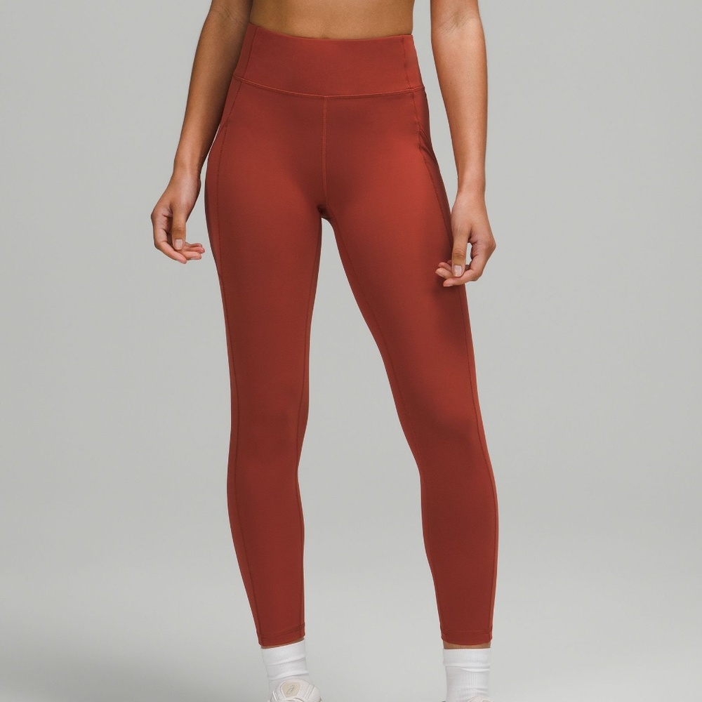 Lululemon Invigorate High-Rise Tight 25" Cayenne Size 6